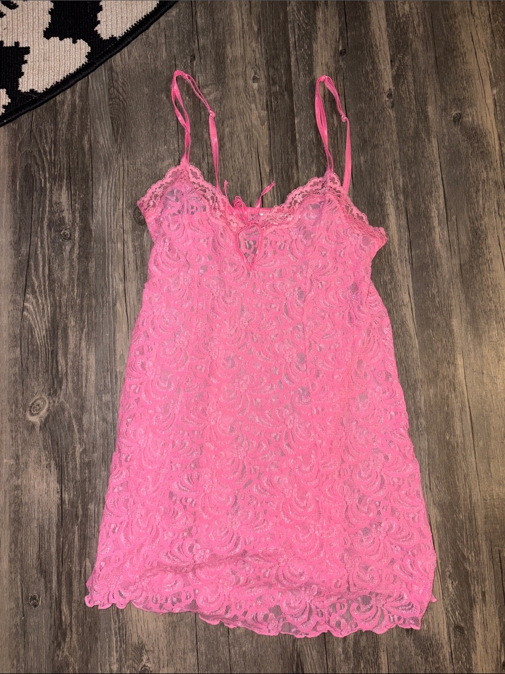 Vintage Y2K lace dress - small
